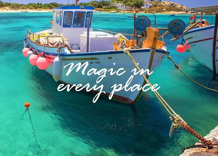 Enosis - Poseidon Full Sea View アパート Agia Anna (Naxos)